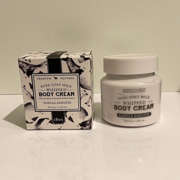 Beekman 1802 Vanilla Absolute Whipped Body Cream • 8 oz • New in Box - Picture 1 of 1